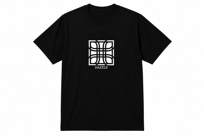 DAZZLE LOGO TEE /  BLACK