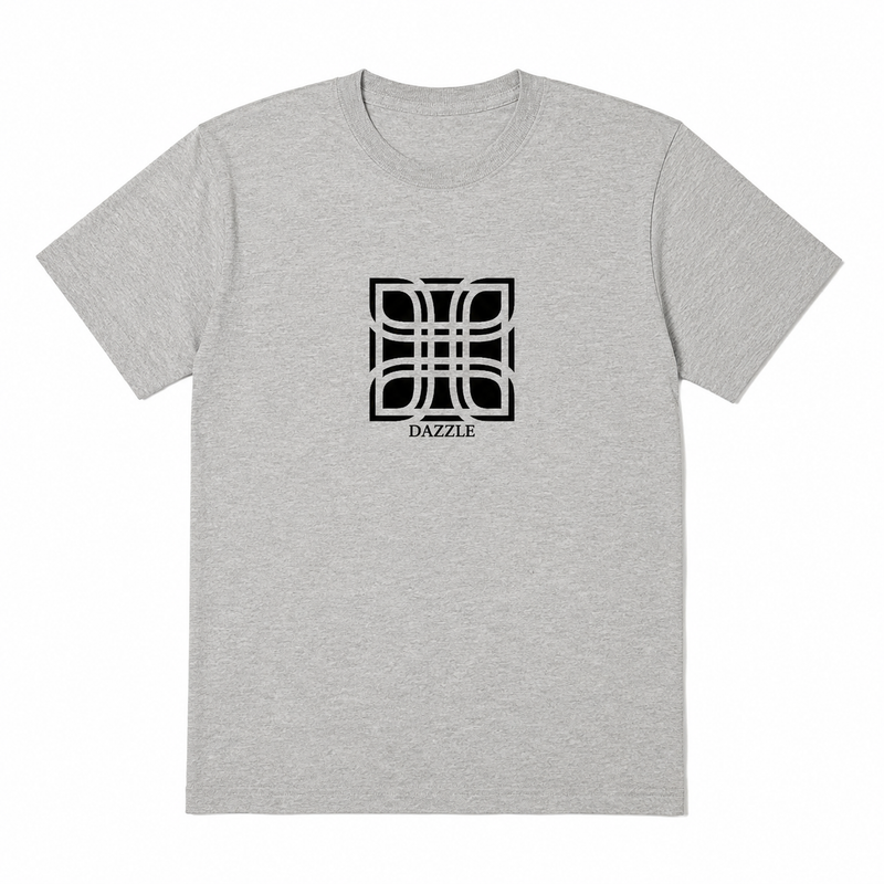 DAZZLE LOGO TEE /GRAY