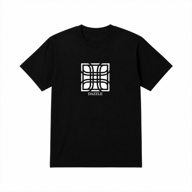 DAZZLE LOGO TEE /  BLACK